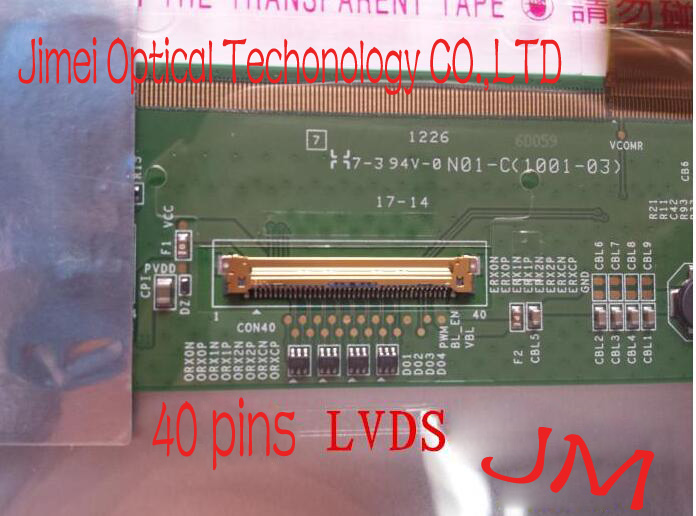 17.3'' LED Panel LG LP173WD1-TLE1 (TL)(E1)17.3'' LED LCD Screen Panel 40Pins Monitor display TFT-LCD Modules