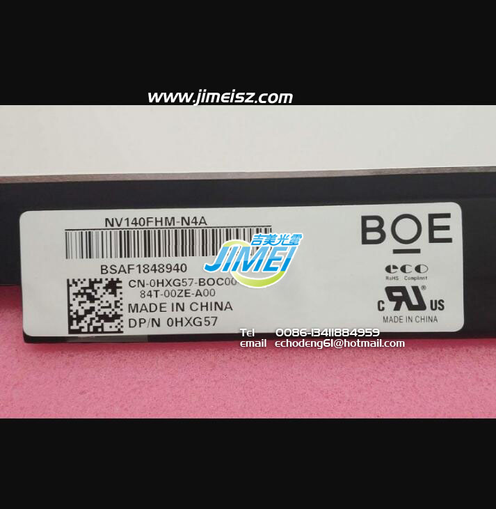 BOE NV140FHM-N4K 14'' FULL HD 1920*1080 Narrow IPS LED transparent led display screen Laptop LED LCD Display Notebook LED Screen Panel