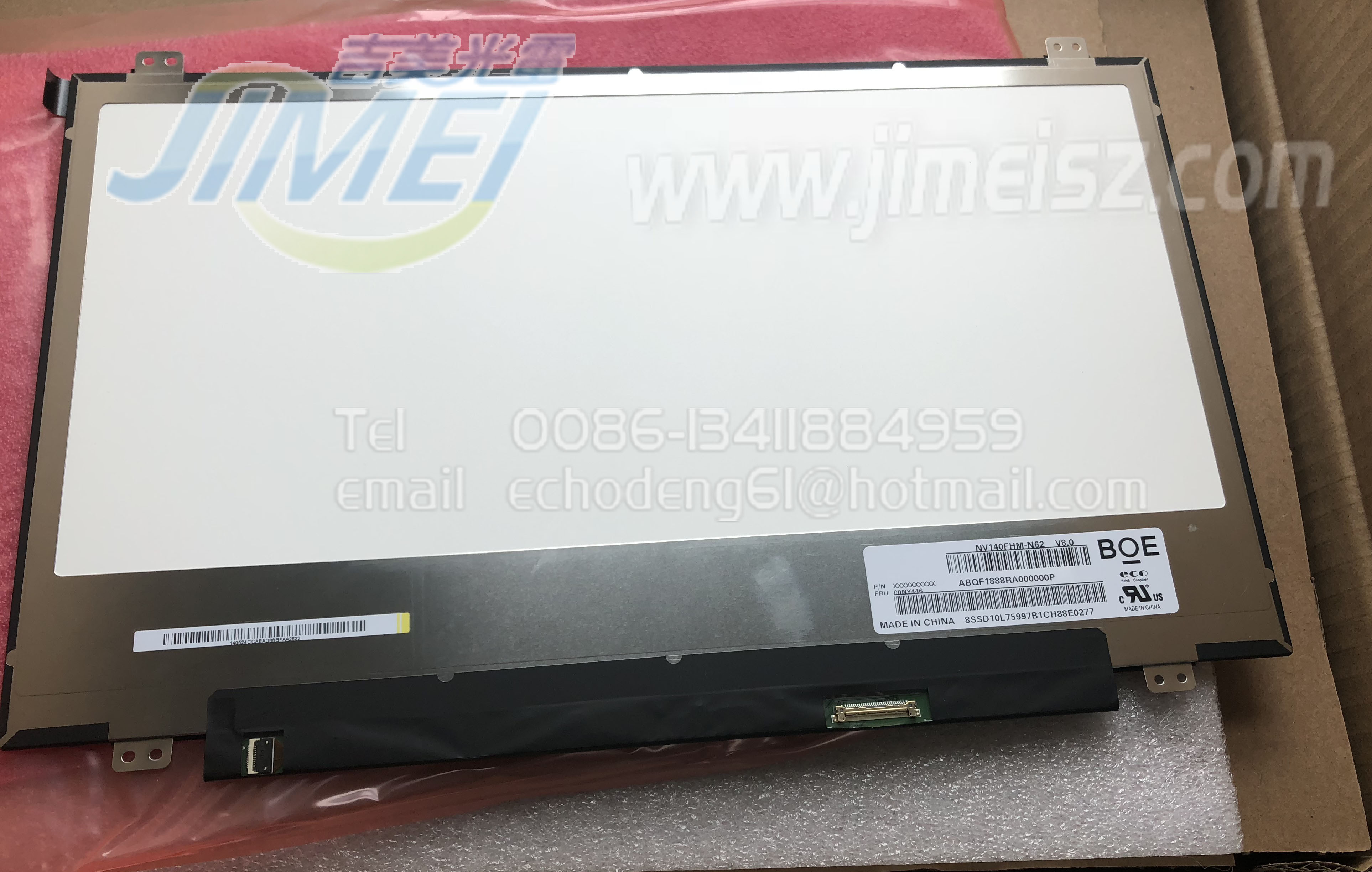 NV140FHM-N62 14'' FULL HD 1920*1080 IPS LED Narrow frame Laptop LED LCD Display Notebook LED Screen Panel TFT LCD-Module