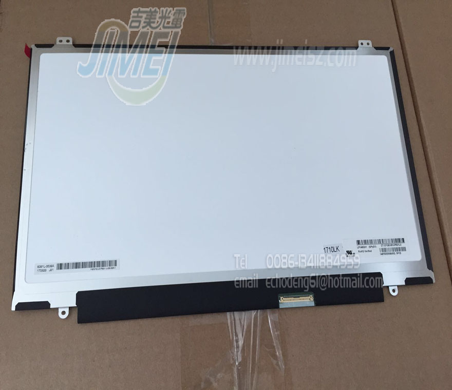 14.0 Inch Laptop LCD Panel 2560*1440 QHD LP140QH1-SPD1 Touch Screen B140QAN01.1 Assembly For HP
